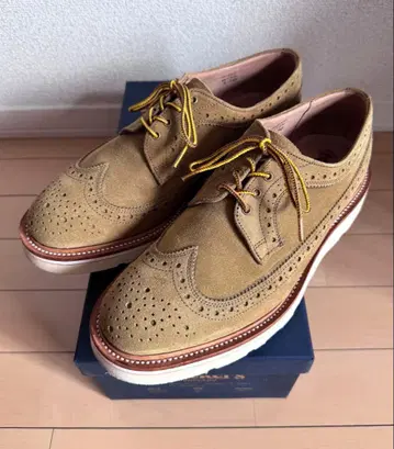 새상품급 Tricker's / 윙팁 신발 스웨이드 M7306