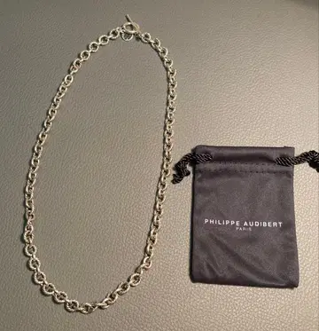 PHILIPPE AUDIBERT 목걸이 실버