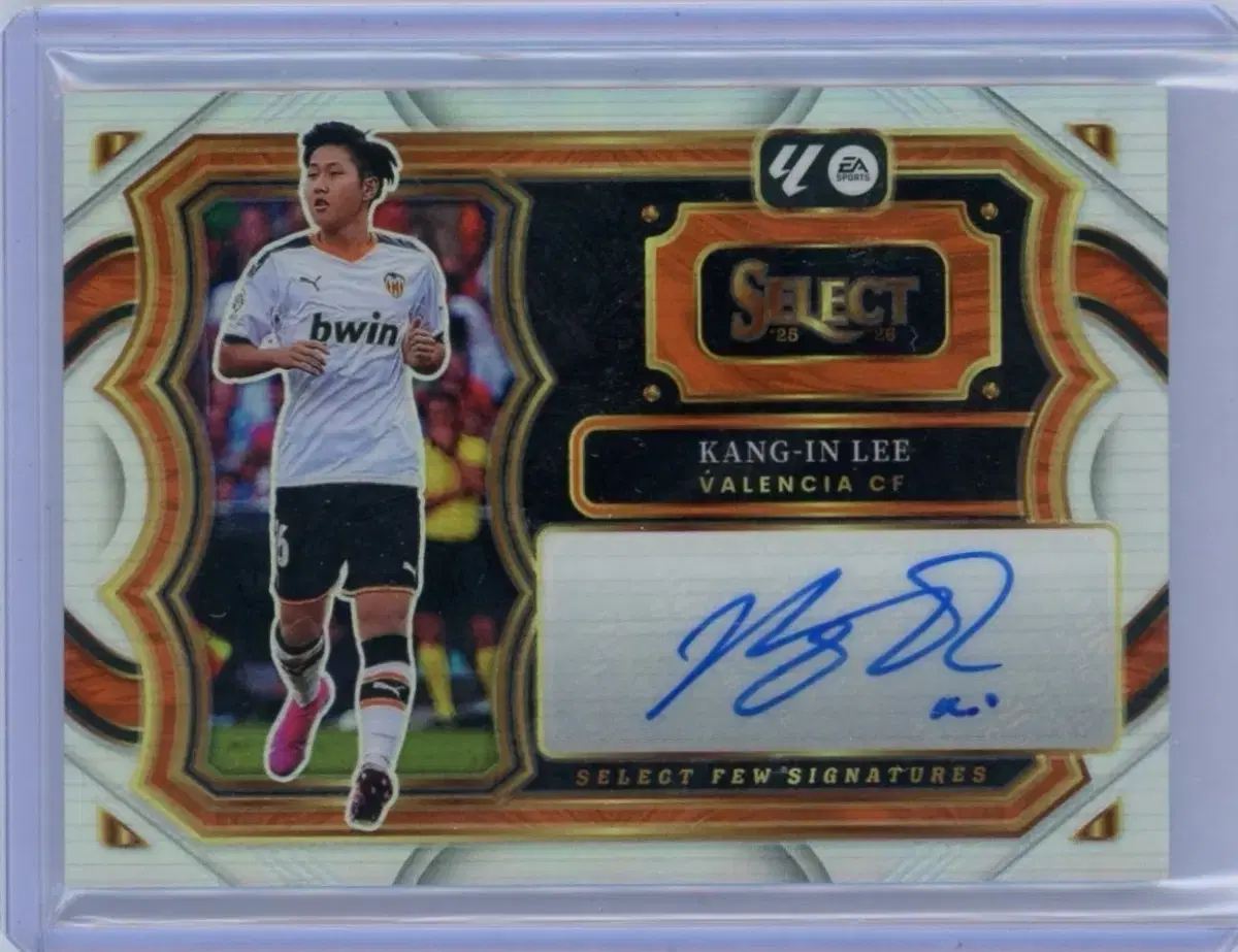 이강인 2025-26 Panini Select Valencia 오토