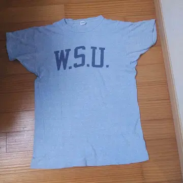 Champion W.S.U. T셔츠 XL 사이즈 70년대