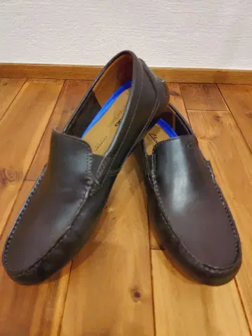Clarks 남성용 마크맨 플레인 슬립온 드라이빙 슈즈