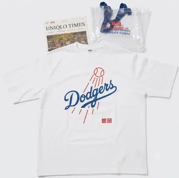 다저스 6/21 배포 UNIQLO T 사이즈 M 풀세트