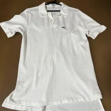 IZOD LACOSTE 피케 셔츠 화이트 M 사이즈