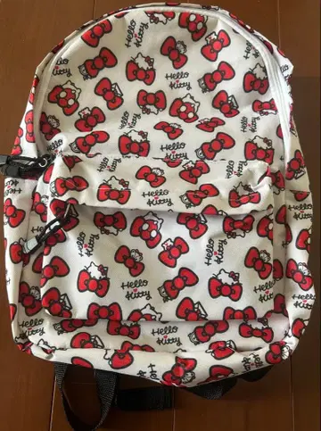 Hello Kitty 올 패턴 리본 백팩