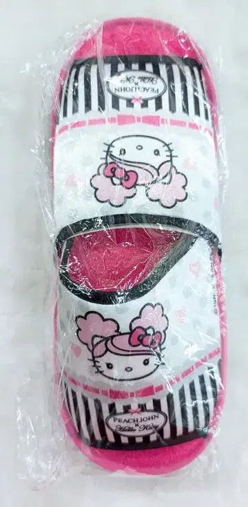 산리오 헬로키티 x 피치존 콜라보 복권 슬리퍼