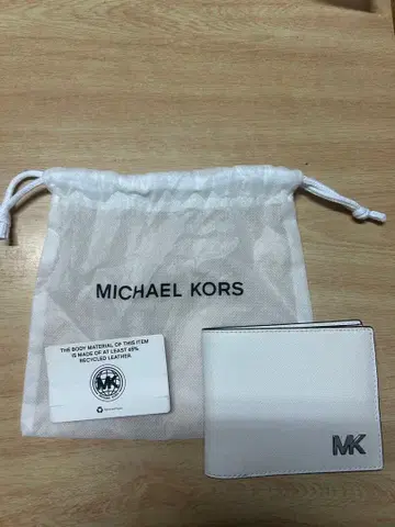 MICHAEL KORS 접이식 지갑 화이트