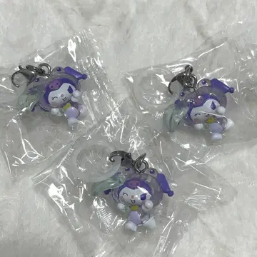 산리오 케로케로 파티 메지루시 액세서리 쿠로미 3개 세트