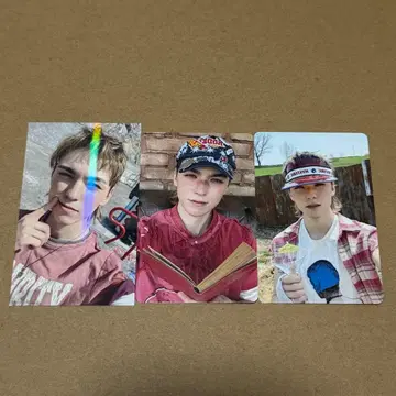 버논 럭키 드로우 트레이딩 카드 3종 타워 레코드 컴팩트 일반반 v8 2