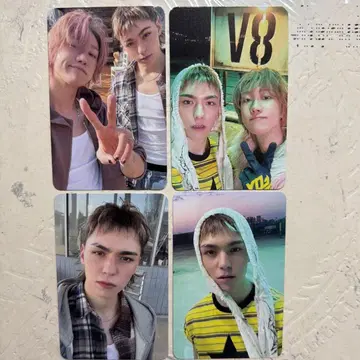 seventeen 세븐틴 세부치 v8 버논 봉입 트레이딩 카드