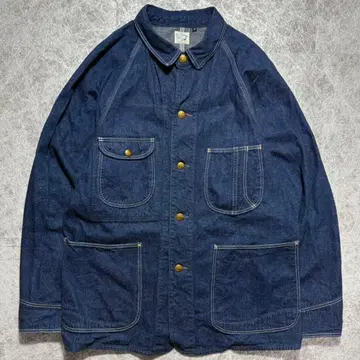 새상품급 orSlow 오어슬로우 1950 데님 커버올 인디고 2