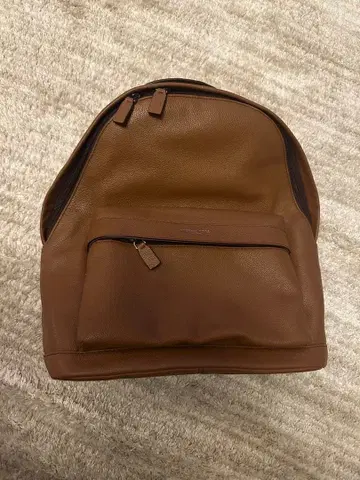 MICHAEL KORS 가죽 백팩 브라운