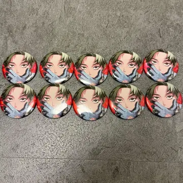 팬텀 버스터즈 캔뱃지 파보테리아 타몬 코타로 10개