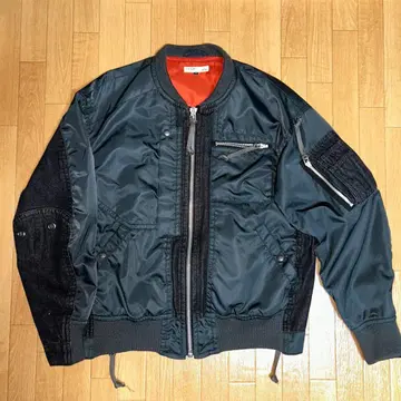 AVIREX TYPEBLUE 데님 콤비 MA-1 / DENIMCOMBI