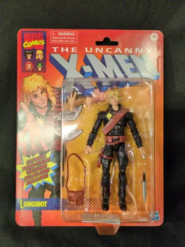 HASBRO (빈티지 레트로) 더 언캐니 X-MEN 롱샷 6인치