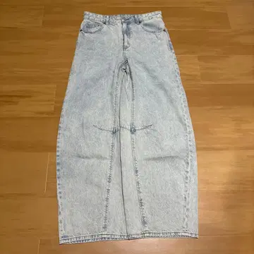 GU 와이드 핏 데님 L y2k archive swag cityboy