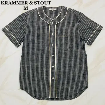 KRAMMER & STOUDT 베이스볼 셔츠 M USA제