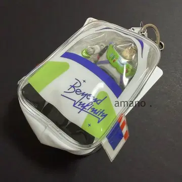디즈니 스토어 토이스토리 버즈 파우치 포함 키링