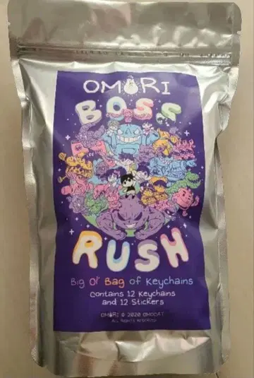OMORI BOSS LUSH 아크릴 키링 전 종류 세트