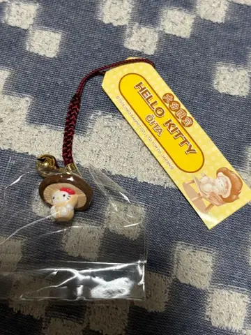 지역 한정 헬로키티 오이타 한정 돈코 표고버섯 스트랩