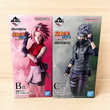 제일복권 NARUTO b상 사쿠라 c상 카카시 2체 세트