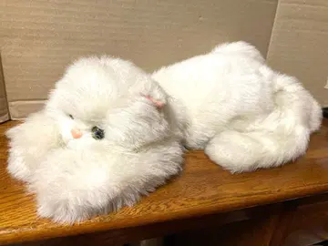 80년대 빈티지 오이케 고양이 캣 페르시안 고양이 봉제 인형 70cm