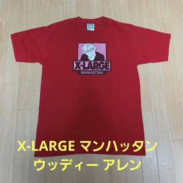 X-LARGE 영화 맨해튼 그래픽 우디 앨런 USA제
