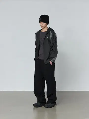 SANSANGEAR PANELED JACKET 블랙 새상품 택 포함