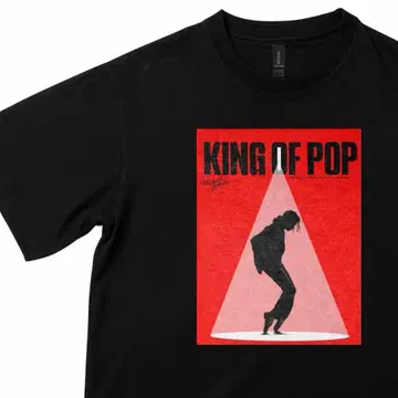 Michael Jackson KING OF POP 티셔츠 반팔 영화