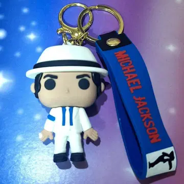 마이클 잭슨 Michael Jackson 마스코트 키링