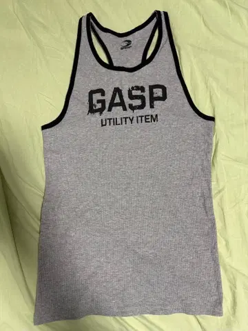 구제 의류 GASP UTILITY ITEM 탱크탑 그레이 L 사이즈
