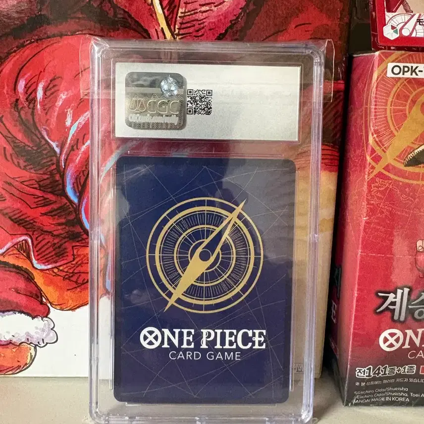 원피스카드 루피 프로모 원피스매거진 CGC 9등급 사진 2