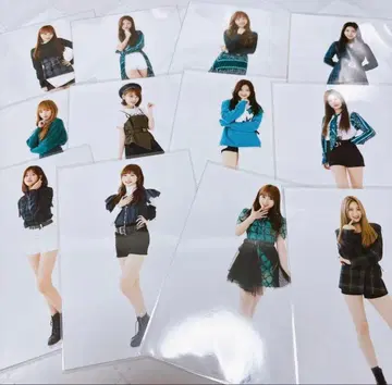 아이즈원 브로마이드 12장 세트