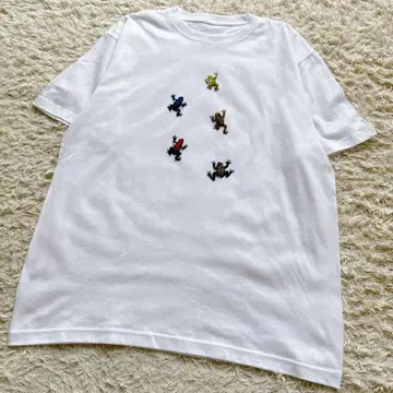 POISON FROG 독 개구리 양서류 멀티 프린트 T셔츠 애니멀