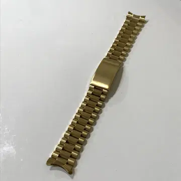러그 폭 18mm 골드 프레지던트 팔찌 메탈 브레스 시계 벨트