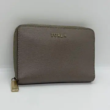 컨디션 최상 FURLA 접이식 지갑 여성용 베이지