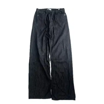 ZARA 데님지 스트레이트 팬츠