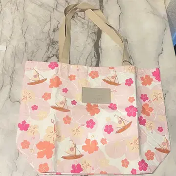 Disney ALOHA COLLECTION 모아나 토트백 핑크