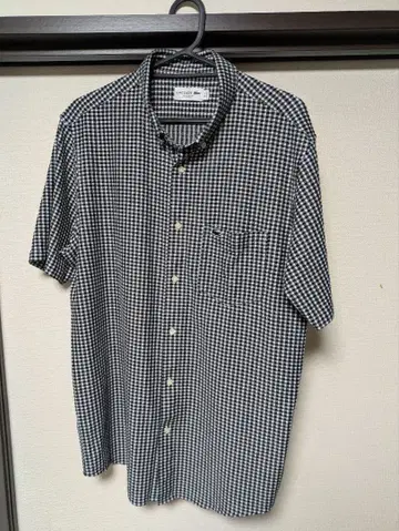 LACOSTE 라코스테 깅엄 체크 반팔 셔츠