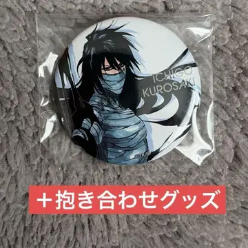 BLEACH 원화전 캔뱃지 쿠로사키 이치고 무월