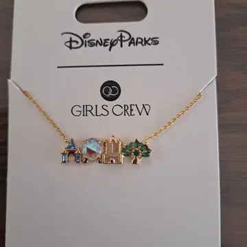 WDW girls crew 4 Parks Icons 목걸이