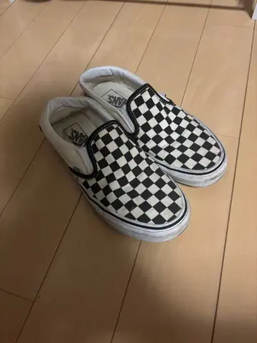 VANS 슬립온 체커보드 뮬