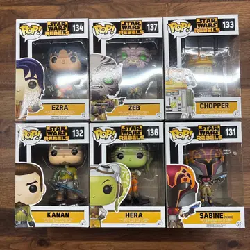 스타워즈 반란군 Funko 세트