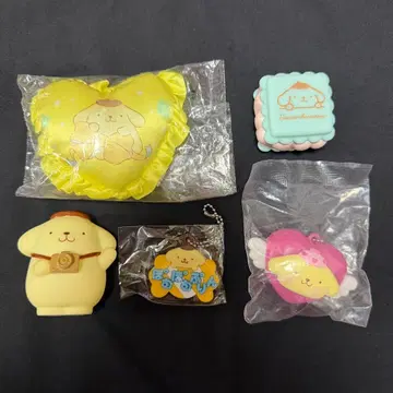 폼폼푸딩 가챠가챠 산리오 시크릿 5종 세트