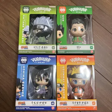 NARUTO HUNTER x HUNTER 흔들흔들 헤드 피규어 세트