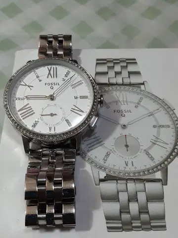 FOSSIL Q 손목시계 본체 실버