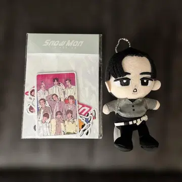 Snow Man 1st POP UP 봉제 인형 스티커 팩