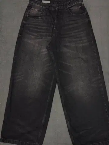 ZARA 슈퍼 배기 블랙