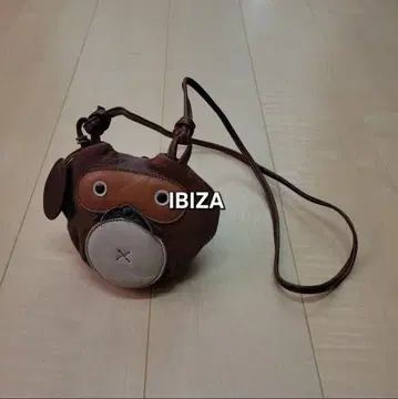 IBIZA 아니마다 너구리 미니백 숄더백