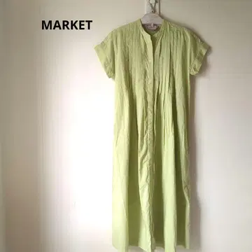 [ Coen ] MARKET 롱 원피스 라이트 그린