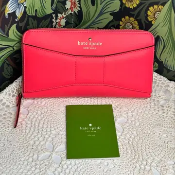 깨끗한 Kate Spade 케이트 스페이드 라운드 지퍼 장지갑